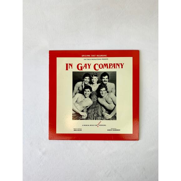 VTG Vinyl Record - In Gay Company Soundtrack The Original Cast Recording - 1984 - Picture 1 of 6